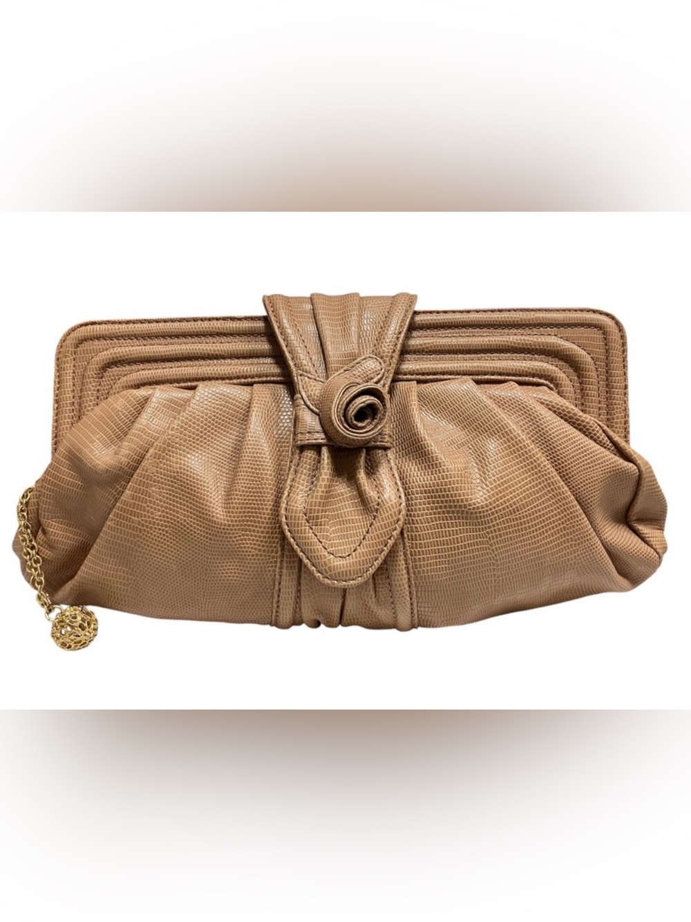 BCBGMaxAzria Leather Clutch 
Women’s